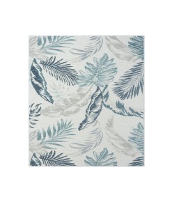 LR Home Belize 82520 Ivory/ Blue 5'-3