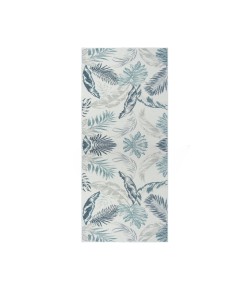 LR Home Belize 82520 Ivory/ Blue 2' X 8' Rect. Rug