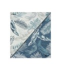 LR Home Belize 82520 Ivory/ Blue 5'-3" X 7'0 Rect. Rug