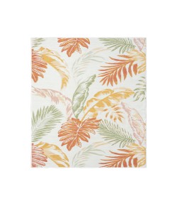 LR Home Belize 82521 Ivory/ Green 5'-3