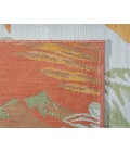 LR Home Belize 82521 Ivory/ Green 5'-3" X 7'0 Rect. Rug