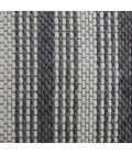LR Home Bergen 3439 Dark Gray/ Ivory/ No Color 9' X 12' Rect. Rug