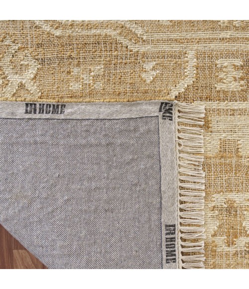 LR Home Birch Natural/Tan 82485 2 ft. 6 in. X 8 ft. Rect. Rug