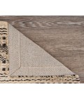 LR Home BLEACHED NATURALS 81432 Jet Black 9' X 12' Rect. Rug
