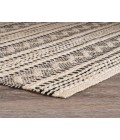 LR Home BLEACHED NATURALS 81432 Jet Black 9' X 12' Rect. Rug