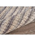 LR Home BLEACHED NATURALS 81435 Bleach/ Gray 7'9" X 9'9 Rect. Rug