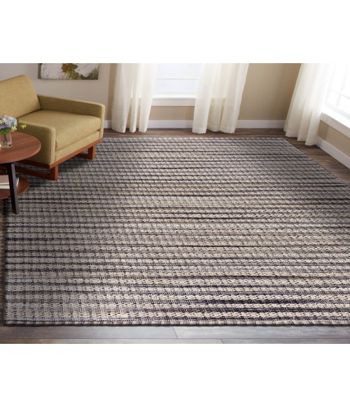 LR Home BLEACHED NATURALS 81435 Bleach/ Gray 7'9" X 9'9 Rect. Rug