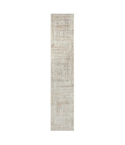 Brimah BRI-AE Beige Area Rug 2 ft. X 10 ft. Runner