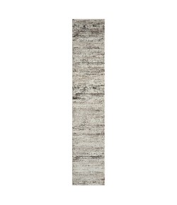 Brimah BRI-AG Dark Gray Area Rug 2 ft. X 10 ft. Runner