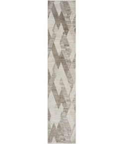 Brimah BRI-AH Gray Area Rug 2 ft. X 8 ft. Runner