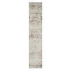 Brimah BRI-AI Gray Multi Area Rug 2 ft. X 10 ft. Runner