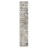 Brimah BRI-AJ Gray Multi Area Rug 2 ft. X 8 ft. Runner