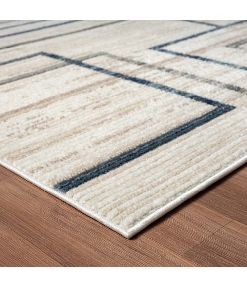LR Home Bristol 82135 Cream/ Beige 5'0" X 7'0 Rect. Rug