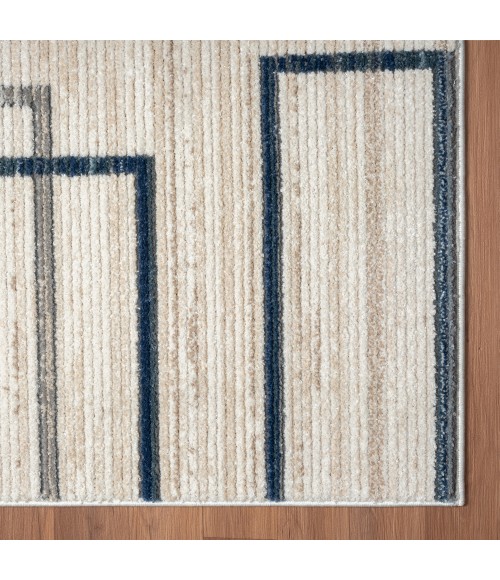 LR Home Bristol 82135 Cream/ Beige 5'0" X 7'0 Rect. Rug