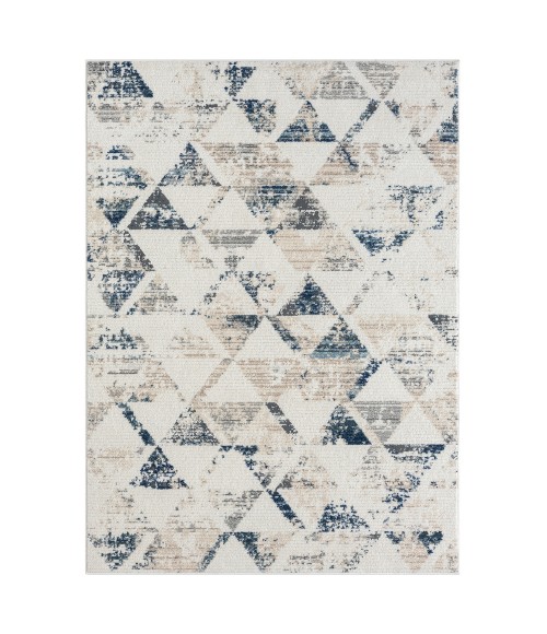 LR Home Bristol 82137 Cream/ Gray 5'0" X 7'0 Rect. Rug
