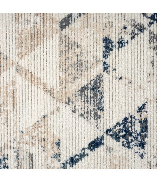 LR Home Bristol 82137 Cream/ Gray 5'0" X 7'0 Rect. Rug