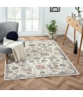 LR Home Bristol 82139 Cream/ Blue 7'9" X 9'9 Rect. Rug