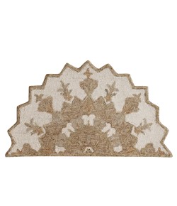 Beatrice BRO-AP Tan Area Rug 2 ft. 3 in. X 3 ft. 10 in. Hearth