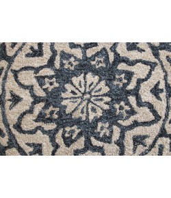 LR Home Bella Rose BROSE21709 Denim Blue Area Rug 3 ft. Round