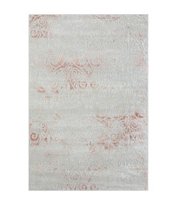 Calixta CAL-AU Coral Pink Area Rug 5 ft. X 7 ft. Rectangle