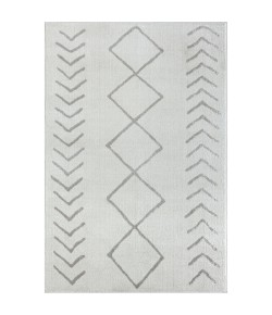 Calixta CAL-AX Cream Area Rug 5 ft. X 7 ft. Rectangle