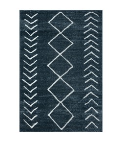 Calixta CAL-AX Blue Area Rug 5 ft. X 7 ft. Rectangle
