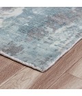 LR Home Calypso Blue/Gray 81695 7 ft. 9 in. X 9 ft. 9 in. Rect. Rug