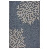 Celeste CAP-AY Navy Area Rug 1 ft. 10 in. X 3 ft. Rectangle