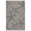 Celeste CAP-AZ Gray Area Rug 5 ft. X 7 ft. Rectangle