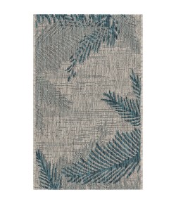 LR Home Captiva CAPTI81021 Gray Area Rug 1 ft. 10 in. X 3 ft. Rectangle