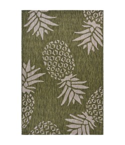 LR Home Catalina CATAL81500 Dark Green Area Rug 1 ft. 10 in. X 3 ft. Rectangle