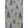 Catherine CAT-AC Gray Area Rug 5 ft. X 7 ft. Rectangle