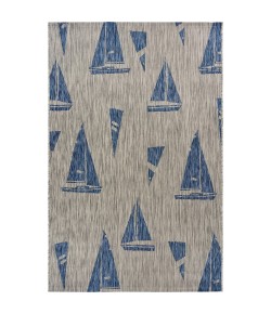 LR Home Catalina CATAL81502 Gray Area Rug 1 ft. 10 in. X 3 ft. Rectangle