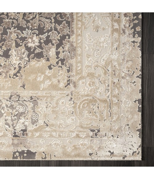 LR Home Cheshire Grey Rug 82121 2 ft. X 3 ft. Rect. - Rugs Town LR Home Cheshire Grey 82121 2 ft. X 3 ft. Rect. Rug