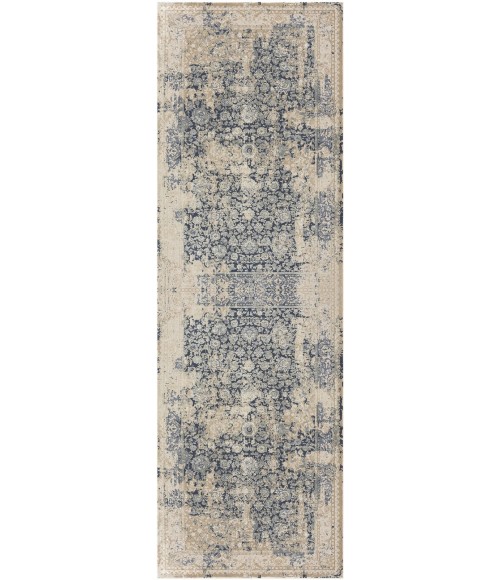 LR Home Cheshire Blue Rug 82122 2 ft. 6 in. X 8 ft. Rect. - Rugs Town LR Home Cheshire Blue 82122 2 ft. 6 in. X 8 ft. Rect. Rug