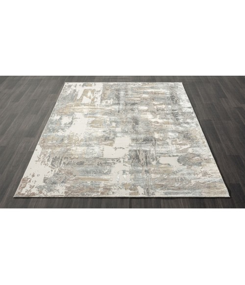 LR Home Cheshire Beige 82127 2 ft. 6 in. X 8 ft. Rect. Rug