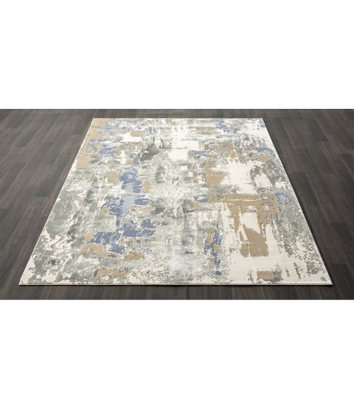 LR Home Cheshire Blue 82128 2 ft. X 3 ft. Rect. Rug