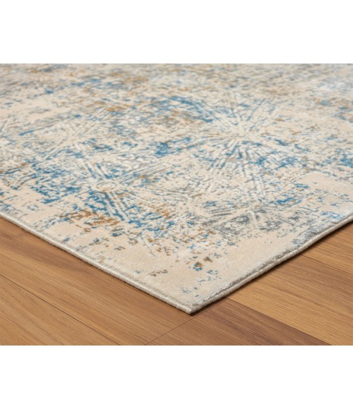 LR Home CHESHIRE 82317 Blue/ Gray 2' X 3' Rect. Rug