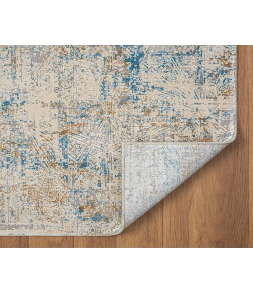 LR Home CHESHIRE 82317 Blue/ Gray 2' X 3' Rect. Rug