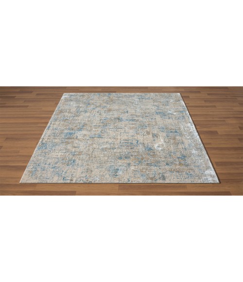 LR Home CHESHIRE 82317 Blue/ Gray 2' X 3' Rect. Rug