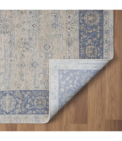 LR Home CHESHIRE 82406 Blue/ Beige 12' X 15' Rect. Rug