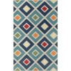 Corazon COP-AM Navy Area Rug 5 ft. X 8 ft. Rectangle