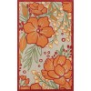 Corazon COP-AK Orange Area Rug 5 ft. X 8 ft. Rectangle