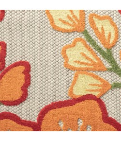 Corazon COP-AK Orange Area Rug 7 ft. 10 in. X 9 ft. 10 in. Rectangle