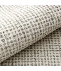 LR Home Criss Cross Gray/Ivory 82378 2 ft. 6 in. X 8 ft. Rect. Rug