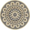 Daleyza DAZ-AM Gray Area Rug 4 ft. Round