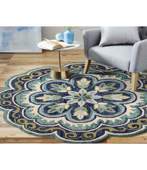 LR Home Daleyza Area Rug LR Home Daleyza DAZZ-AQ 1B1681E5903048
