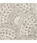 LR Home DAZZLE 54087 Ivory Gray 6' Round Rug