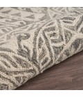 LR Home DAZZLE 54087 Ivory Gray 6' Round Rug