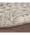 LR Home DAZZLE 54087 Ivory Gray 6' Round Rug